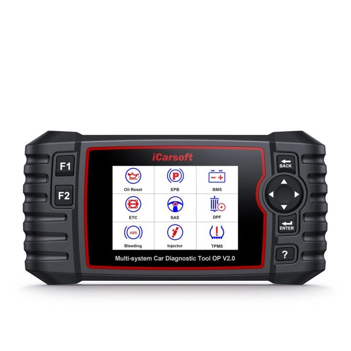 iCarsoft OP V2.0, máquina de diagnosis para Opel y Vauxhall con cable OBD2 de 16 pines