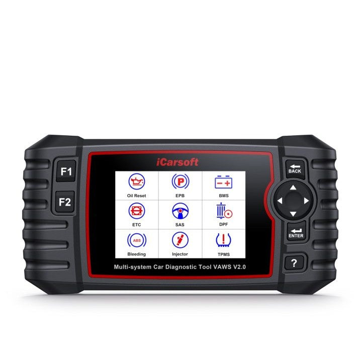 Máquina de diagnosis iCarsoft VAWS V2.0 para Volkswagen, Audi, Seat y Skoda con pantalla de 4 pulgadas