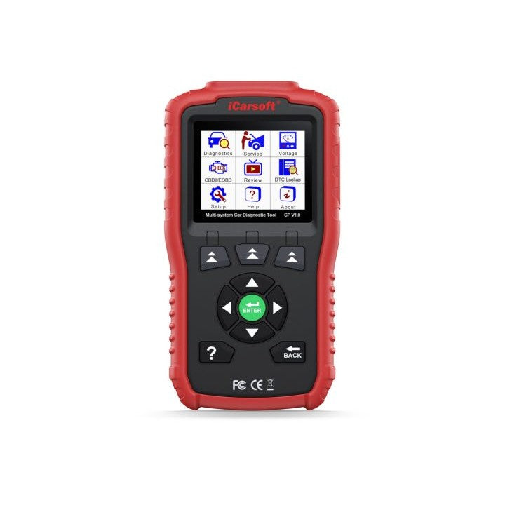 iCarsoft CP V1.0, máquina de diagnosis para Citroën y Peugeot con pantalla a color